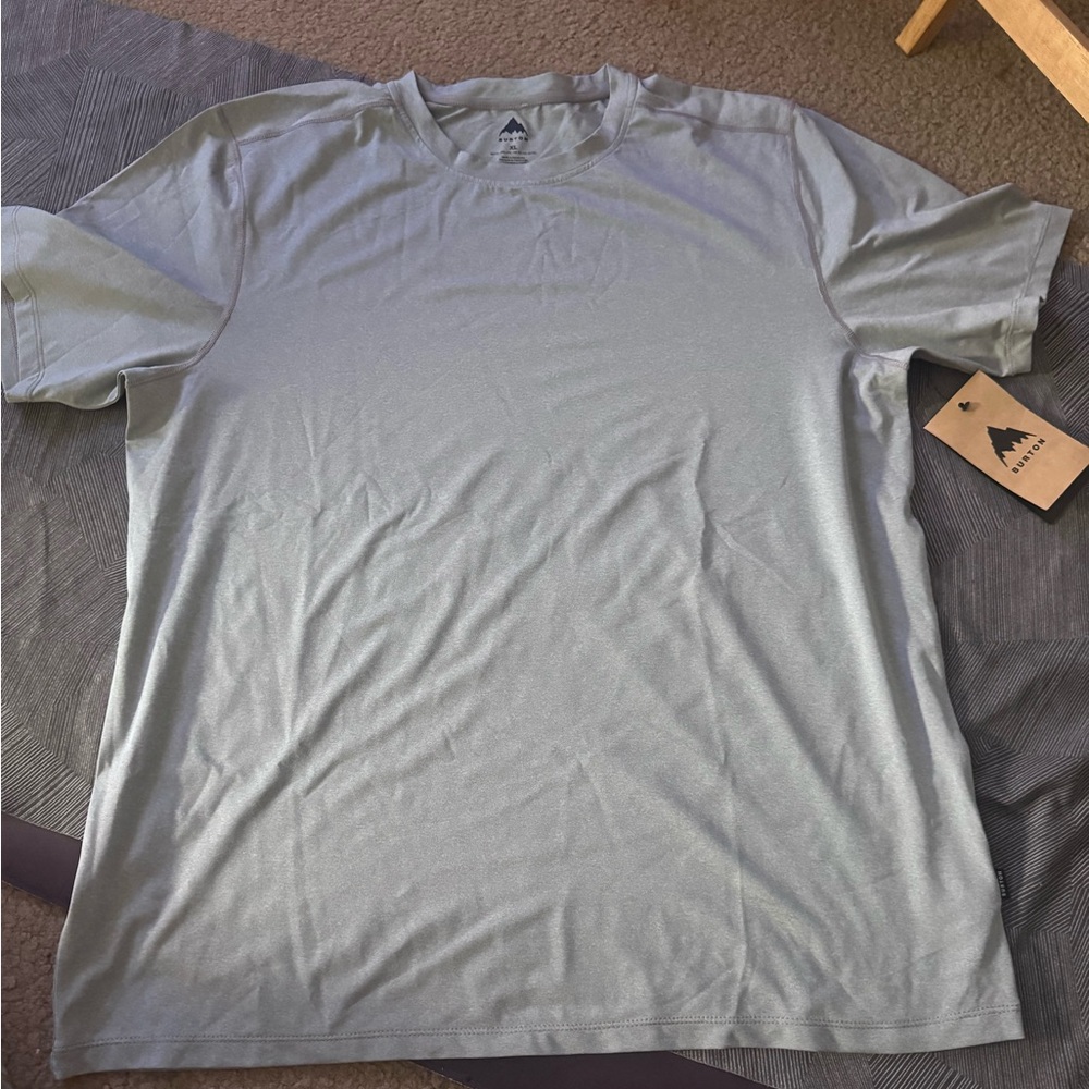 Burton Silver Short Sleeve Tee